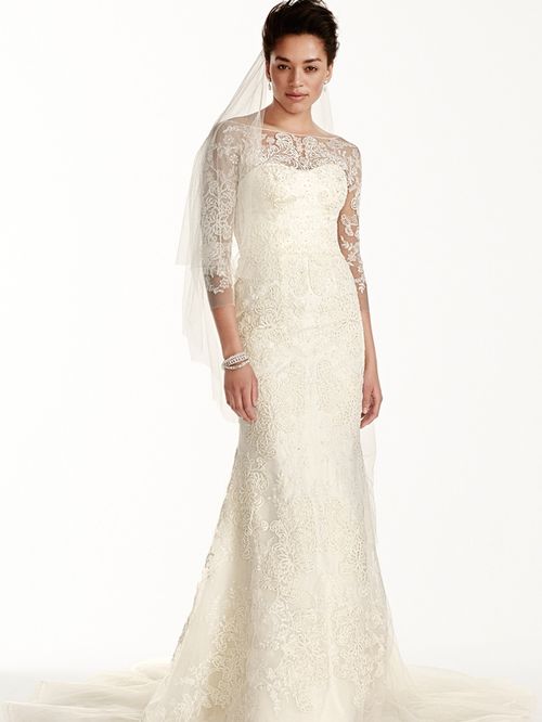 Wedding Dresses by David's Bridal - Oleg Cassini Style CWG710 ...