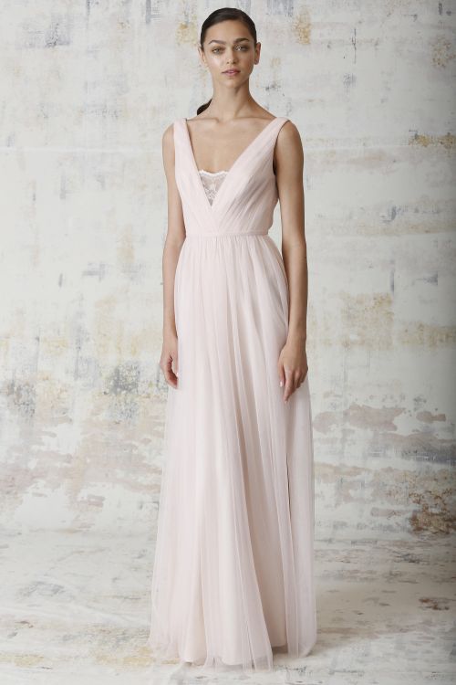 450218 Blush, Monique Lhuillier