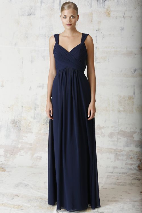 450231 Navy, Monique Lhuillier