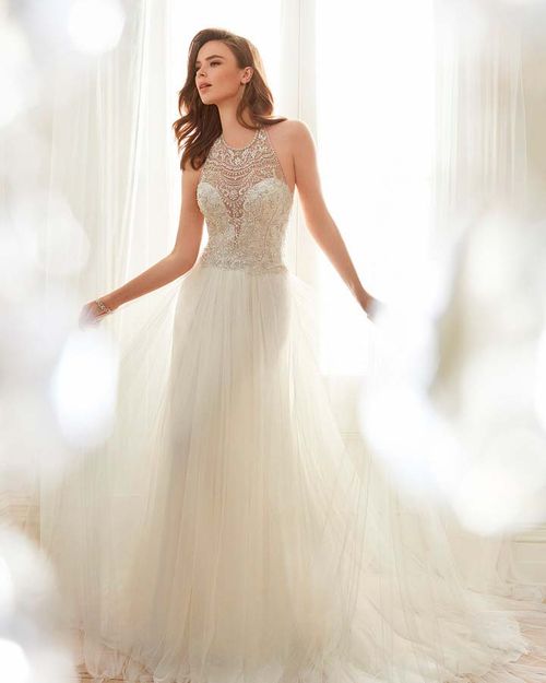 Y11714 - CELESTIA, Mon Cheri Bridals