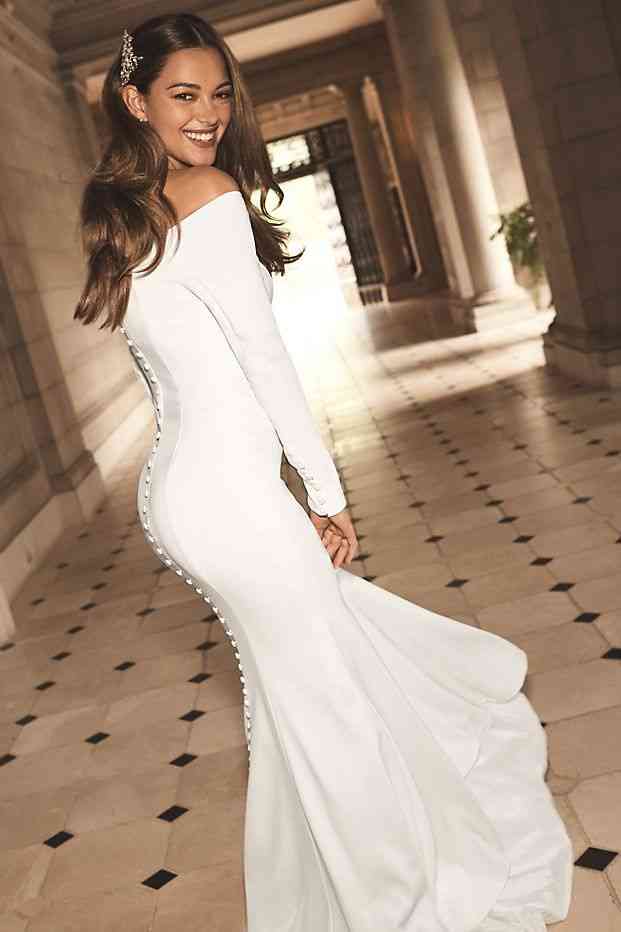 david's bridal off white dresses