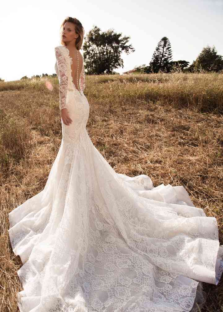 Galia lahav long sleeve hot sale dress