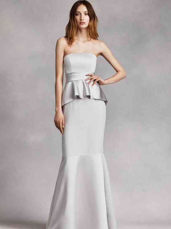 White by vera on sale wang bridesmaid dresses