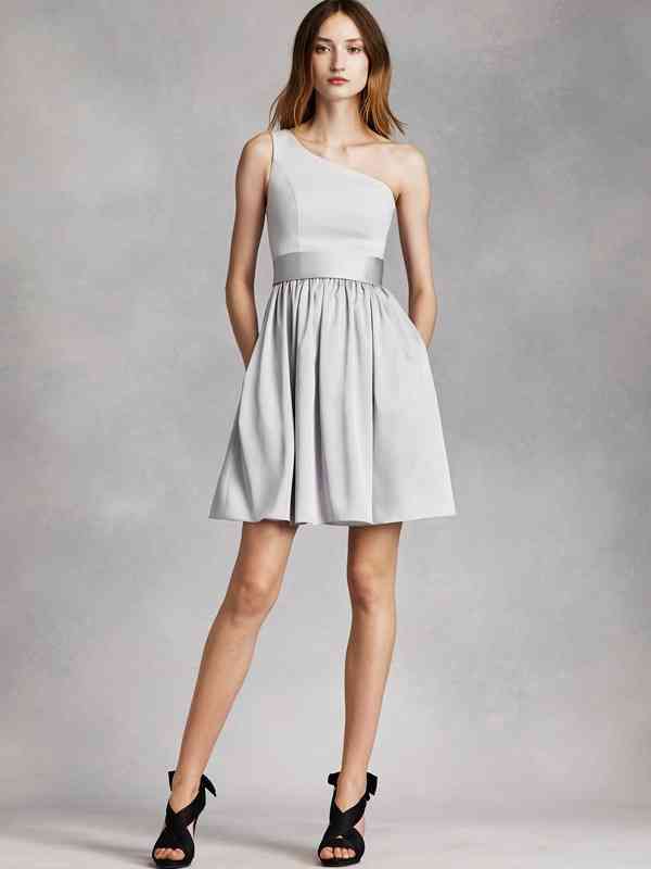 Bridesmaid Dresses by David s Bridal White by Vera Wang Style