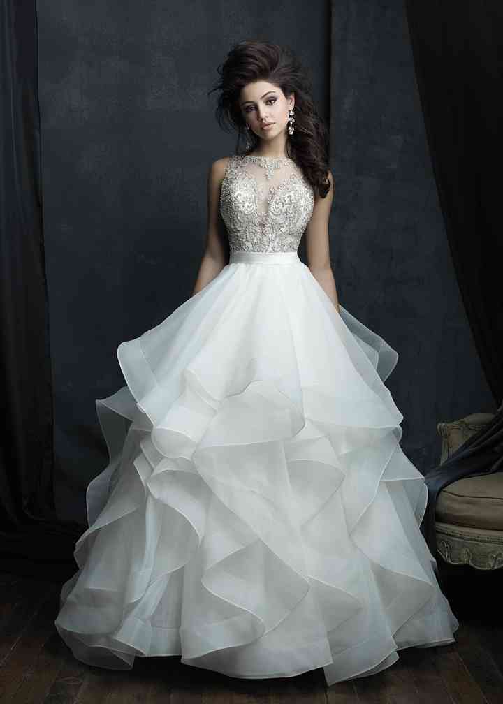 Allure Bridals Couture C387 Sweetheart Mermaid Wedding Dress 