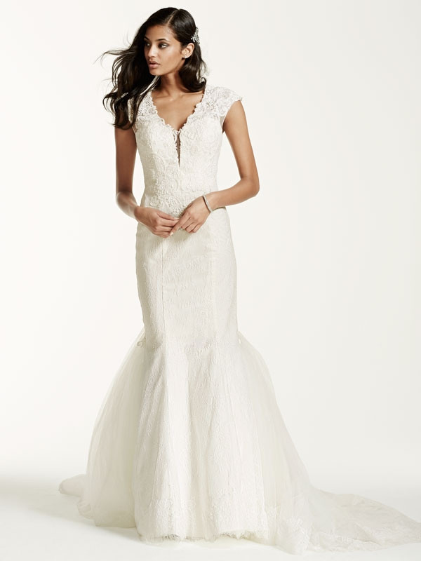 David s Bridal Galina Wedding Dress