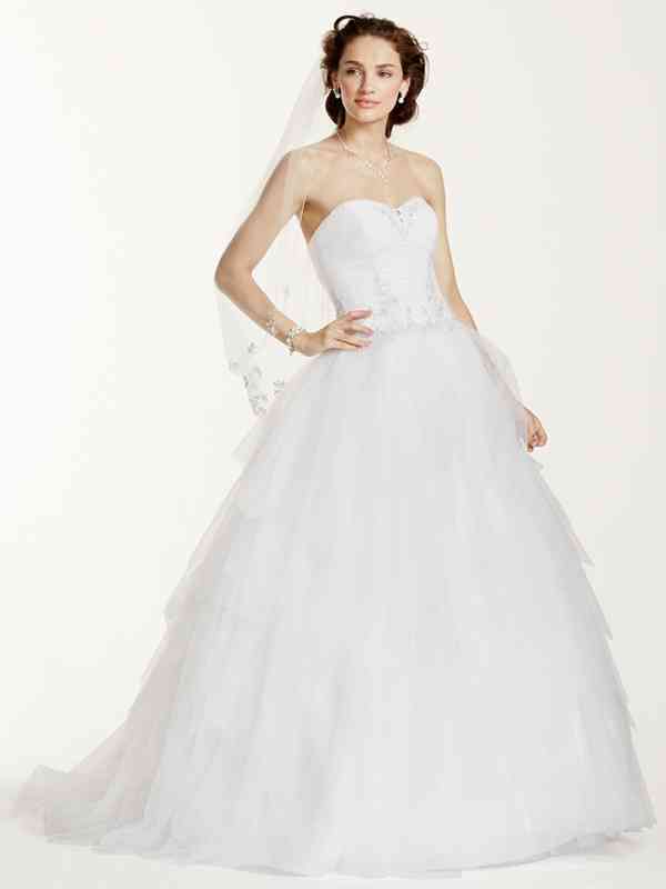 Wedding Dresses by David's Bridal - David's Bridal Collection Style NT8017  - WeddingWire.ca