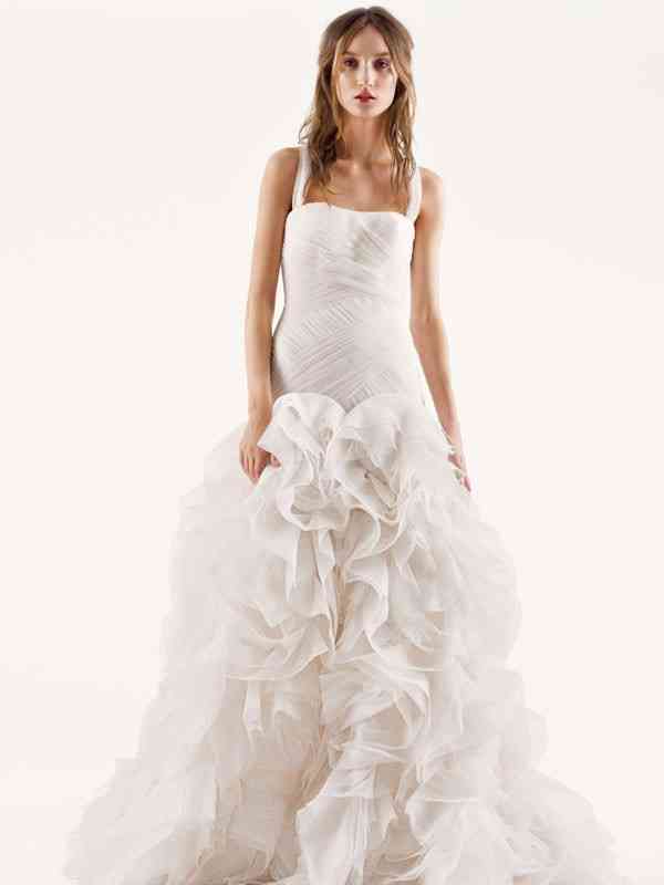 Wedding Dresses by David's Bridal - White by Vera Wang Style