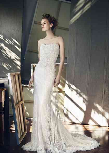 Wedding Dresses by David's Bridal - White by Vera Wang Style