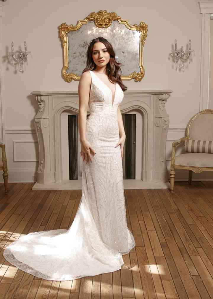 Agrigento Wedding Dress - Wedding Atelier NYC Sareh Nouri - New York City  Bridal Boutique