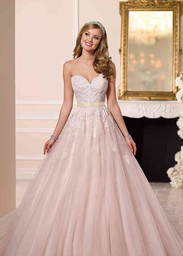 Stella york shop blush wedding dress