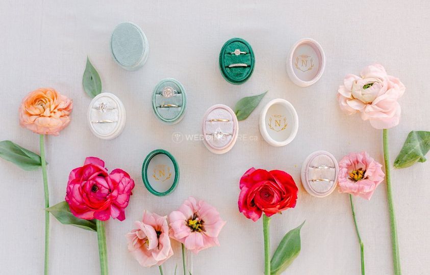 The Nova Boxes | Velvet Ring Boxes