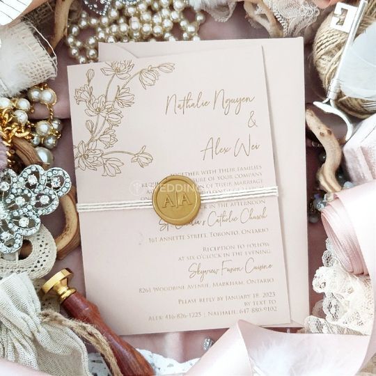 Stephita Wedding Invitations Toronto