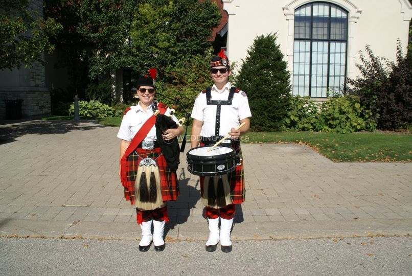 Piper and Drummer Duo