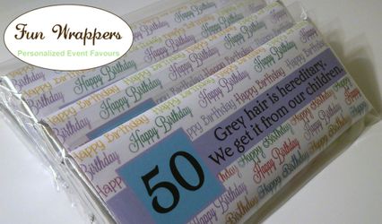 Fun Wrappers Personalized Event Favours