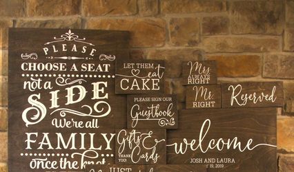 Wedding Sign Rentals Burlington