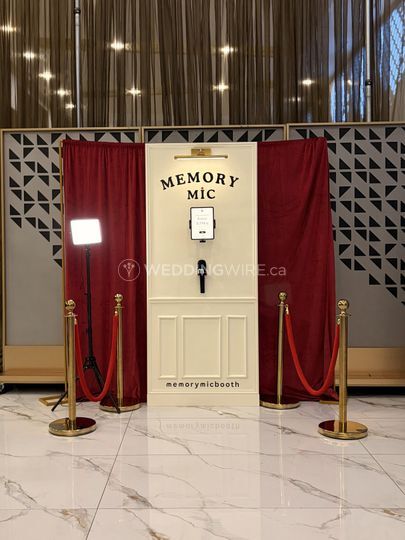 Memory Mic Booth