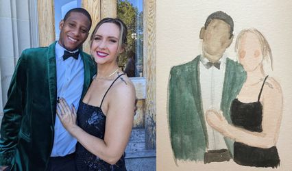 Marli Mounsey Illustrations - Live Guest Portrait Artist