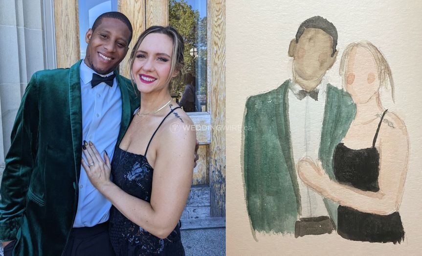 Marli Mounsey Illustrations - Live Guest Portrait Artist