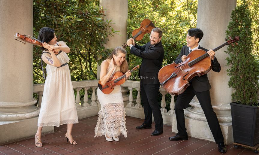 Vancouver Wedding Strings | String Quartet and Harp