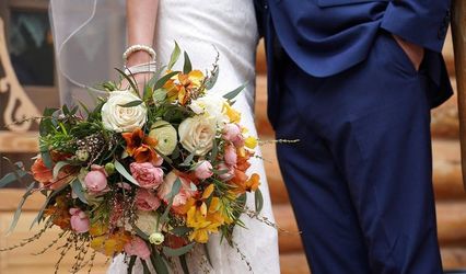 Banff Mountaintop Flowers