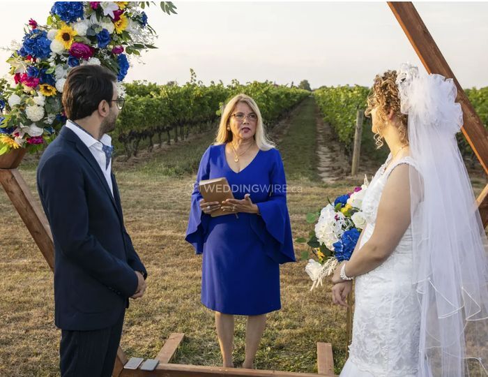 Officiant on the go