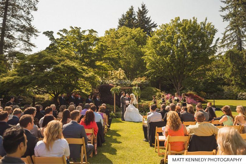 Vandusen Botanical Garden Venue Vancouver Weddingwire Ca