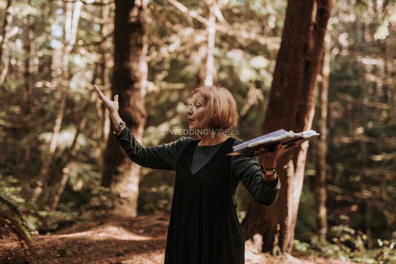 Barbara Densmore, Certified Celebrant & Wedding Officiant