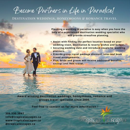 Tropical Escapes Destination Weddings & Travel