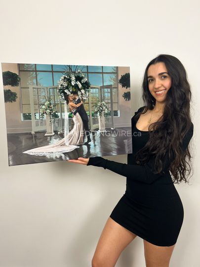 Alyssa Falcao Live Wedding Painter