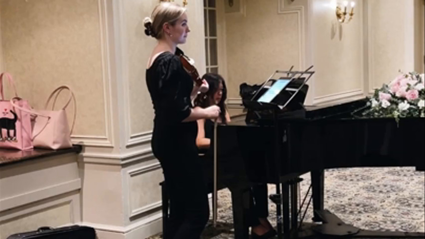 Fly Me to the Moon - Violin and Piano Duo