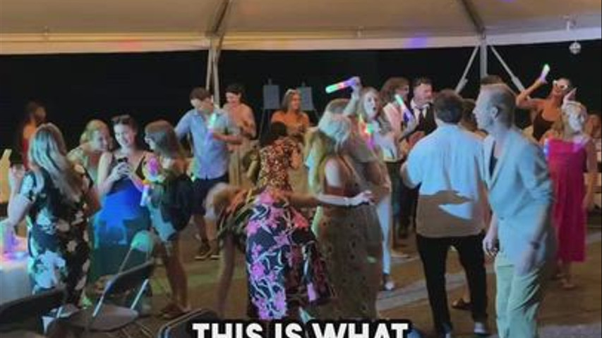 Packed Dancefloor Squamish Wedding 