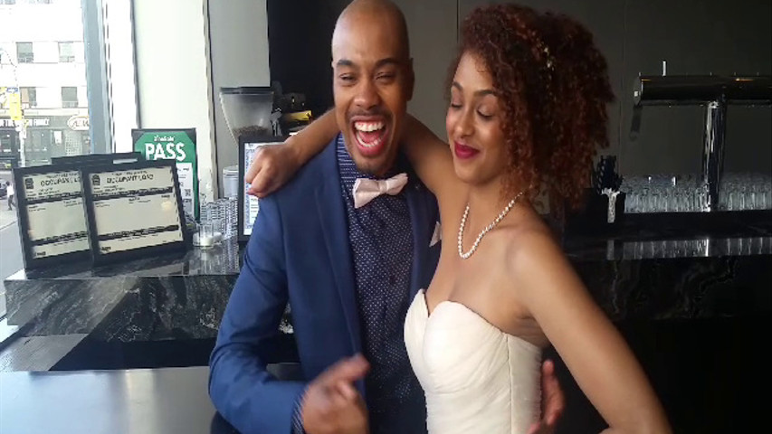 Chante & Dustin's wedding day