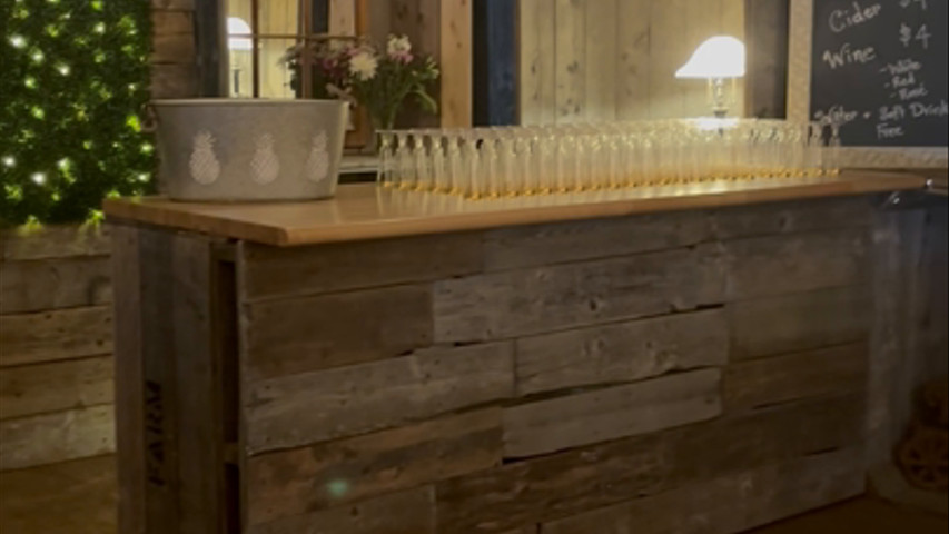 Inside Willowbank Farm Wedding and Event Barn
