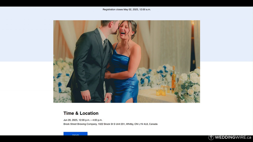 Brittney & Brett Engagement Website