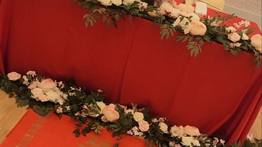 Wedding Reception Set Up