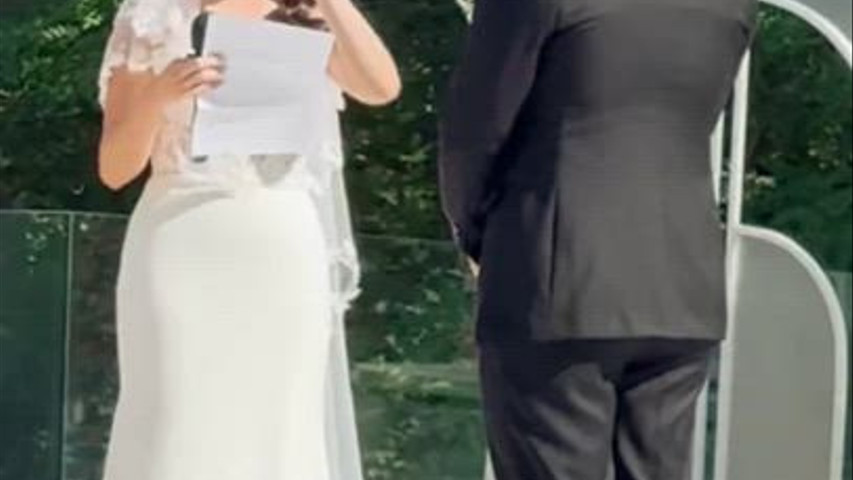 Amazing ceremony and cocktail hour 