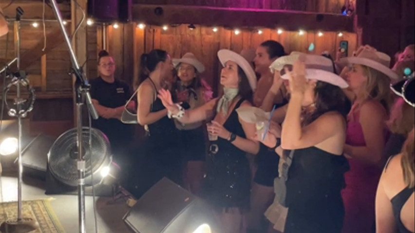 "That Don't Impress Me Much" live at The Hayloft Dancehall