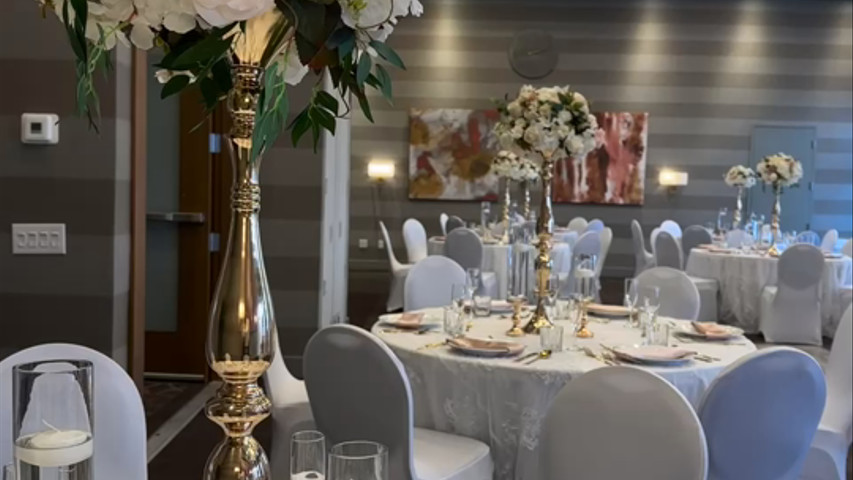 Albion wedding setup