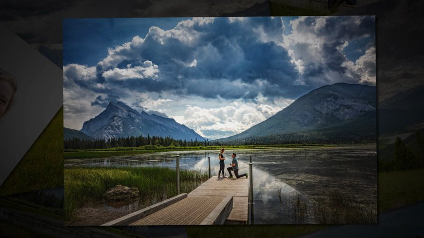 Proposal in Banff