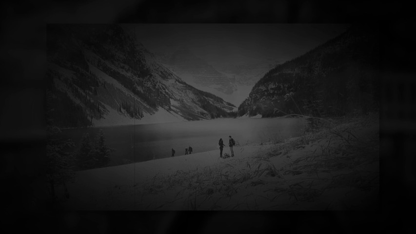 A surprise proposal at Vermillion Lakes, Banff