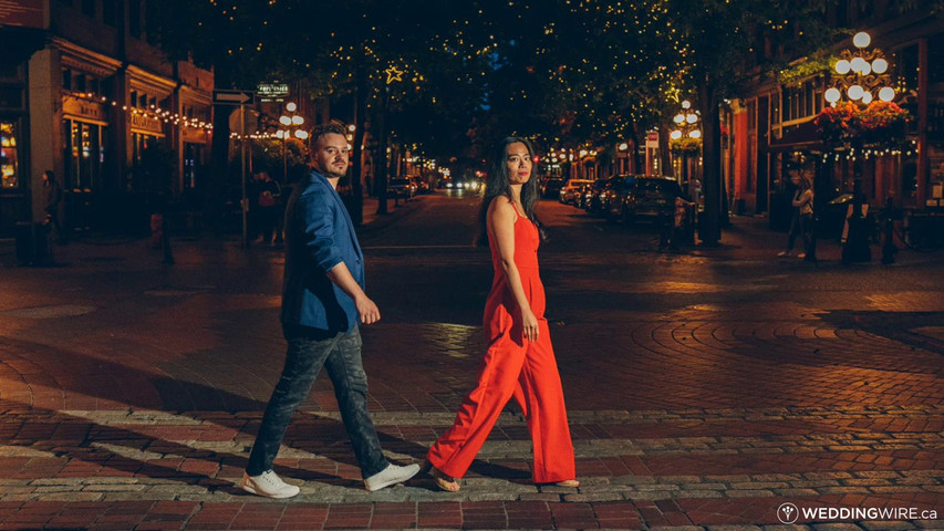 Engagement session in Gastown, Vancouver