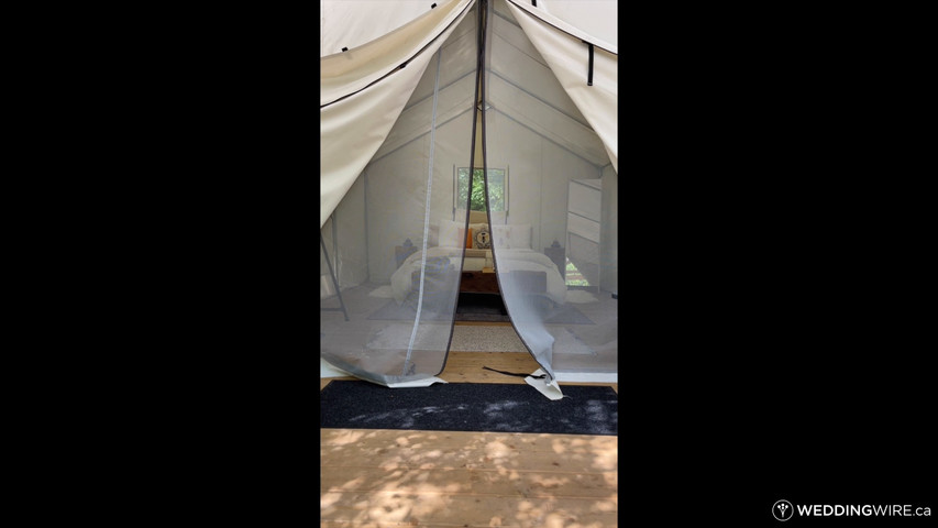 Glamping at The Fieldstone Barn