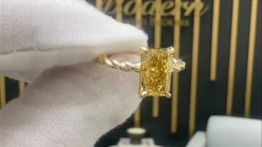 Yellow Radiant Diamond