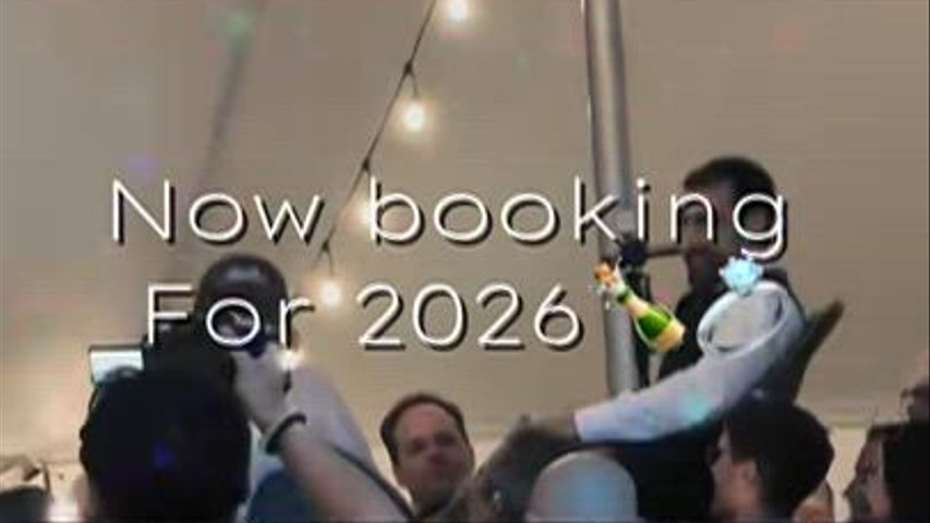 Now Booking For 2026