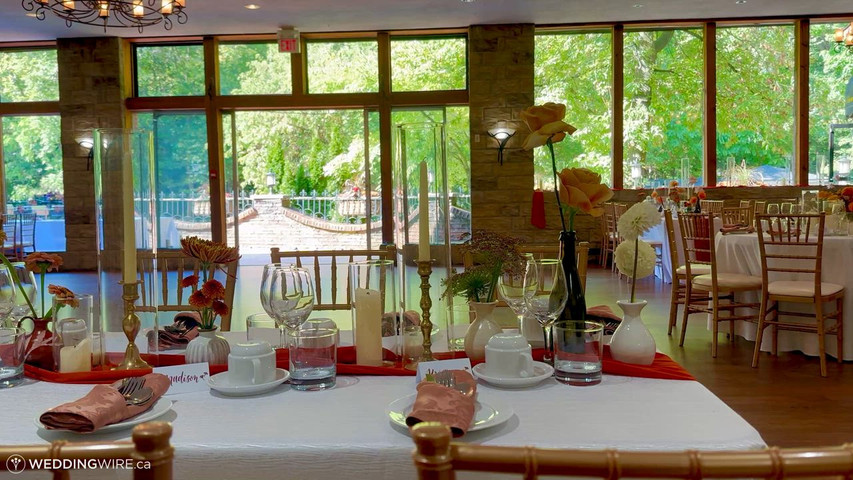 Beautiful View From The Head Table At Fantasy Farm
