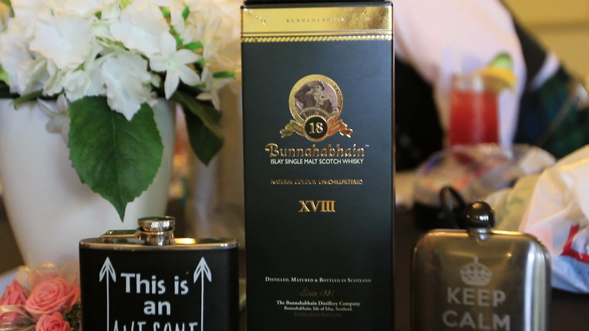 Bride and groom getting ready - Jennifer and Grant's wedding