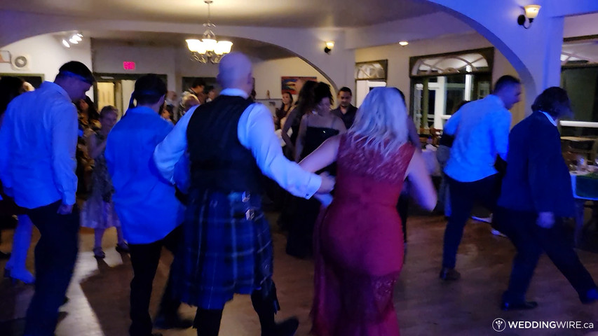 Italian and Scottish Wedding Reception at VIamede Resort