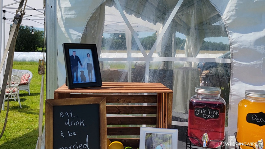 Barn/Tent Wedding in Orono