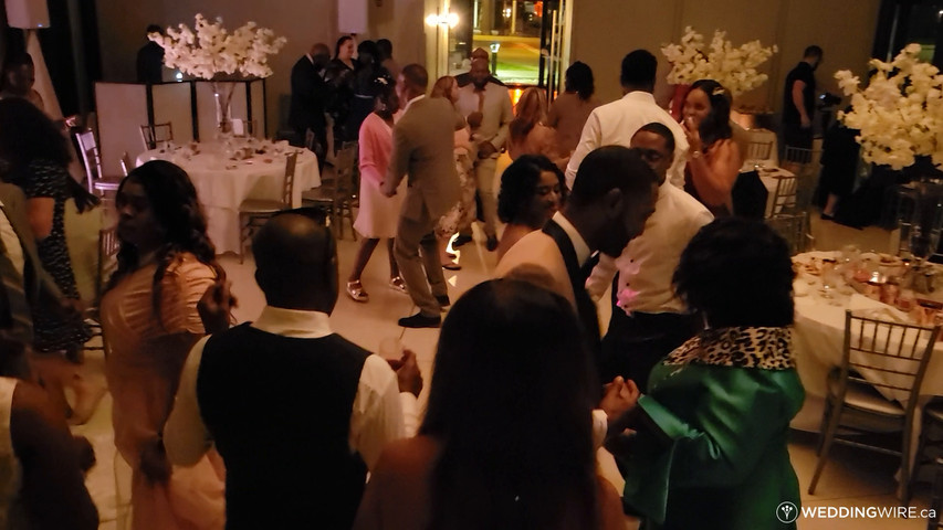 Reception at Spencer's by the Waterfront